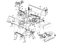 Page B Diagram and Parts List for 1361614G701 1996 Yard Man Lawn Tractor